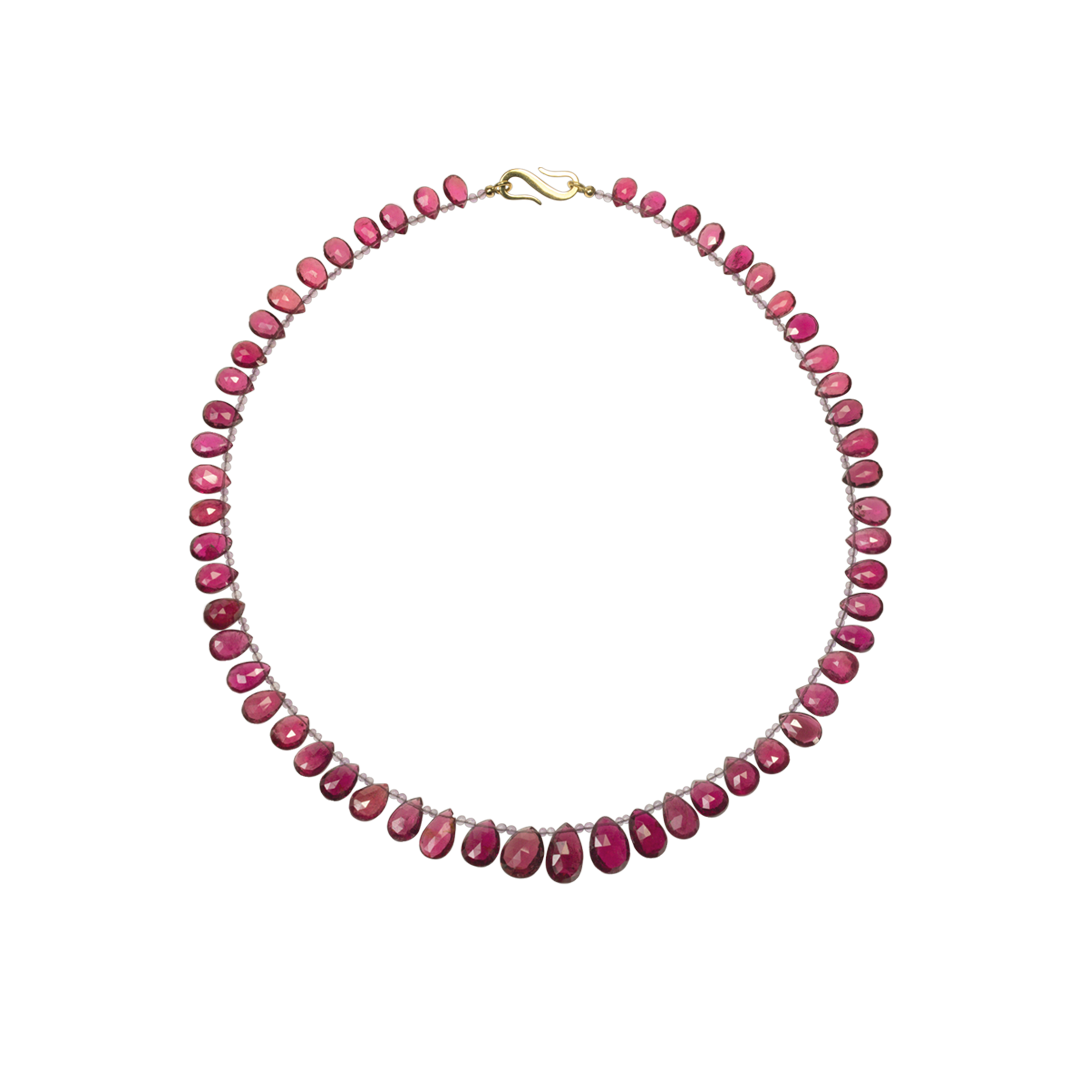 RUBELLIT TROPFEN COLLIER